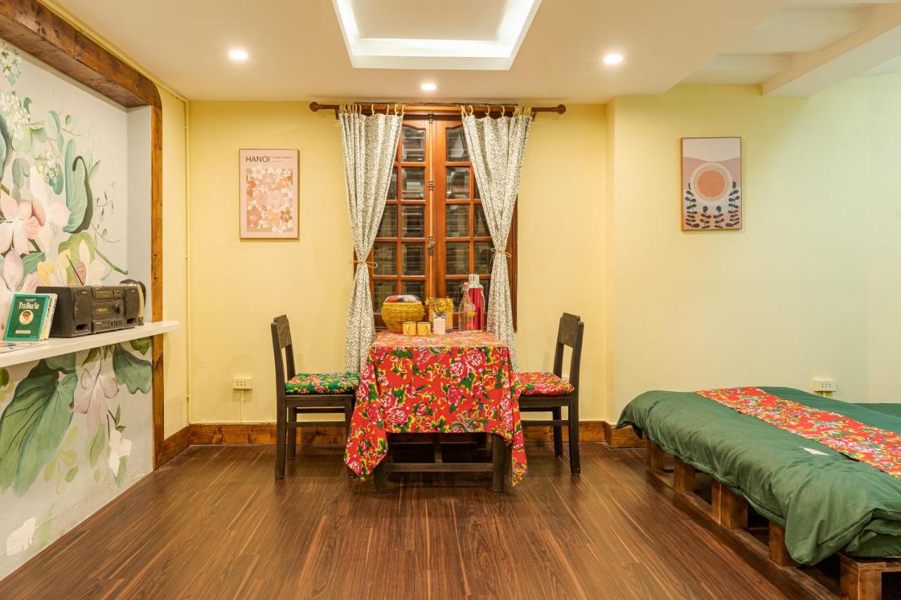 Hanoi Retro 80S Homestay Eksteriør billede