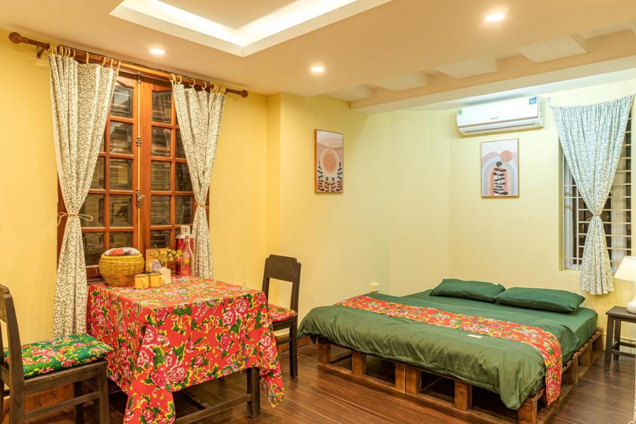 Hanoi Retro 80S Homestay Eksteriør billede