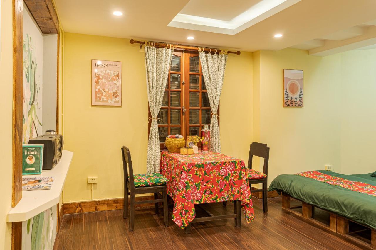 Hanoi Retro 80S Homestay Eksteriør billede